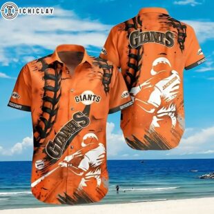 San Francisco Giants Vintage Player Summer Hawaiian Shirt