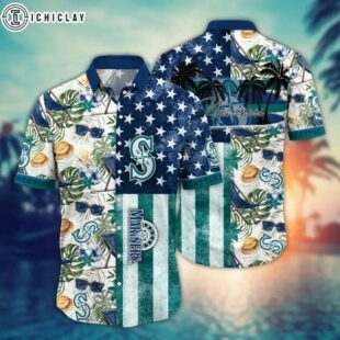 Seattle Mariners Island Escape Summer Hawaiian Shirt