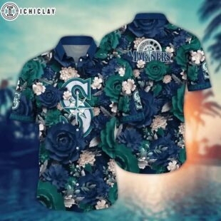 Seattle Mariners Oceanic Escape Summer Hawaiian Shirt