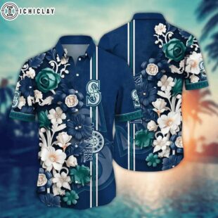 Seattle Mariners Tidal Wave Summer Hawaiian Shirt