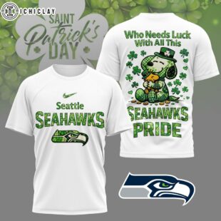 Seattle Seahawks NFL Patrick Day Lucky 3D Shirt For Fans