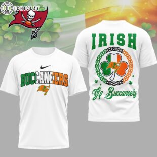 Tampa Bay Buccaneers NFL Irish Fan 3D Shirt For Fans