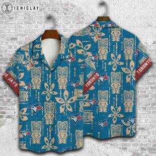 Toronto Blue Jays Tiki Paradise Summer Hawaiian Shirt