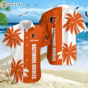 Baltimore Orioles Coconut MLB Hawaiian Shirt