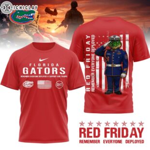 Florida Gators NCAA Remember Everyone Deployed 3D T-Shirt