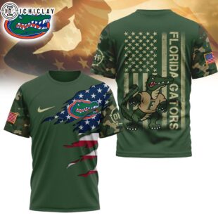 Florida Gators NCAA Veteran 3D T-Shirt