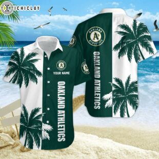 Oakland Athletics Coconut MLB Hawaiian Shirt