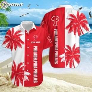 Philadelphia Phillies Coconut MLB Hawaiian Shirt