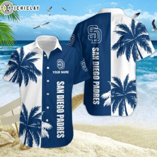 San Diego Padres Coconut MLB Hawaiian Shirt