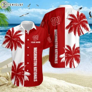 Washington Nationals Coconut MLB Hawaiian Shirt