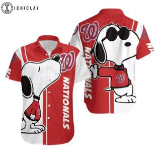 Washington Nationals Snoopy Lover Summer Hawaiian Shirt