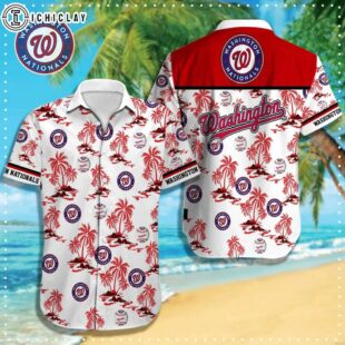 Washington Nationals Summer Vibes Summer Hawaiian Shirt