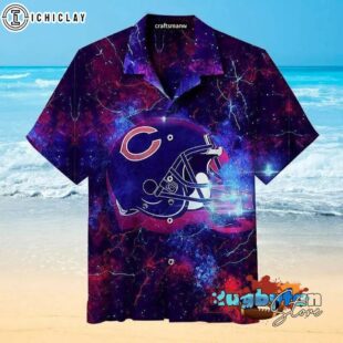 Amazing Chicago Bears Nfl Hawaiian Graphic Print Short Sleeve Hawaiian Shirt