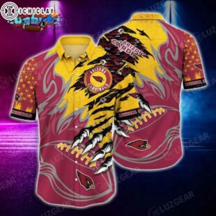 Arizona Cardinals Nfl Hawaiian Shirt Style Vintage Summer Beach Shirt Best Gift For Fans