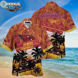 Arizona Cardinals Nfl Hawaiian Shirt Trending Summer For Sports Football Fans