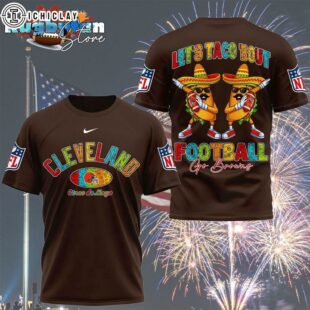 Cleveland Browns 2026 NFL Taco Cinco De Mayo All Over Print Shirt