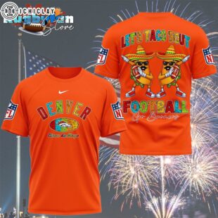Denver Broncos 2026 NFL Taco Cinco De Mayo All Over Print Shirt