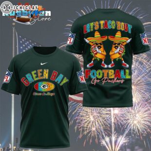 Green Bay Packers 2026 NFL Taco Cinco De Mayo All Over Print Shirt