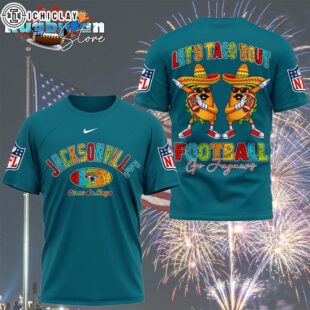 Jacksonville Jaguars 2026 NFL Taco Cinco De Mayo All Over Print Shirt