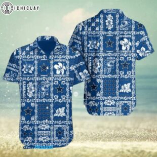 NFL Dallas Cowboys floral tropical hot Hawaiian Shirt