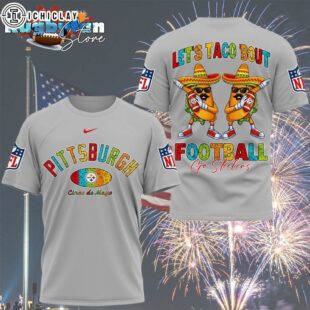 Pittsburgh Steelers 2026 NFL Taco Cinco De Mayo All Over Print Shirt