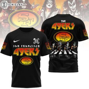 San Francisco 49ers NFL Rock and Roll All Nite 3D T-Shirt