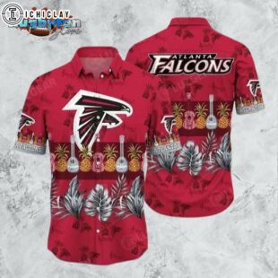 Atlanta Falcons NFL Hawaiian Shirt Tropical Patterns Graphic Trends Summer