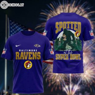 Baltimore Ravens Spotted At The Super Bowl 3D T-Shirt