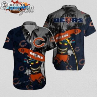 Chicago Bears Hawaiian Shirt NFL Football Aloha Hawaiian Shirt