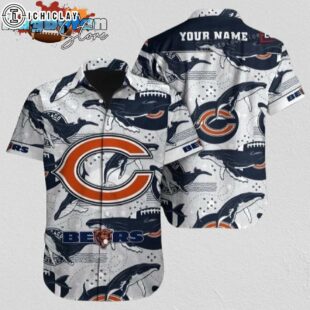 Chicago Bears Hawaiian Shirt NFL Football Cheap Hawaiian Shirt