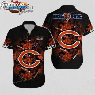 Chicago Bears Hawaiian Shirt NFL Football Personalized Aloha Hawaiian Shirt