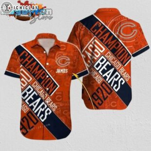 Chicago Bears Hawaiian Shirt NFL Football Personalized Cheap Hawaiian Shirt For Mens Womens
