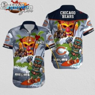 Chicago Bears Hawaiian Shirt NFL Football Personalized Hawaiian Shirt Cheap