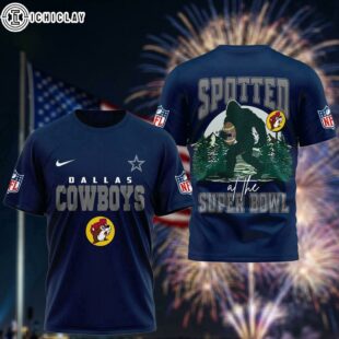 Dallas Cowboys Spotted At The Super Bowl 3D T-Shirt