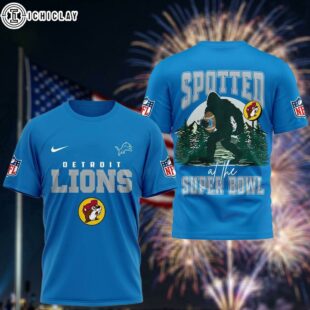 Detroit Lions Spotted At The Super Bowl 3D T-Shirt