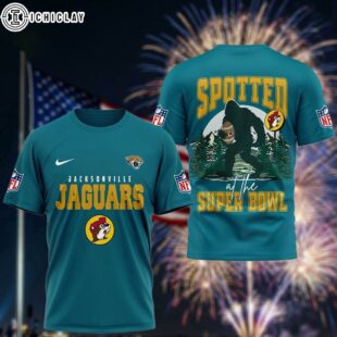 Jacksonville Jaguars Spotted At The Super Bowl 3D T-Shirt