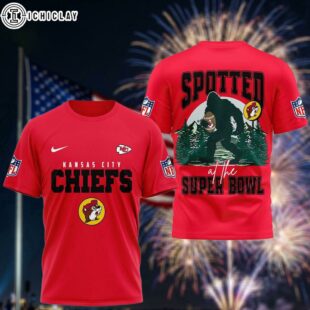 Kansas City Chiefs Spotted At The Super Bowl 3D T-Shirt