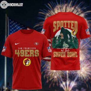 San Francisco 49ers Spotted At The Super Bowl 3D T-Shirt