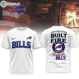 Buffalo Bills NFL Built By Courage Game 3D T-Shirt