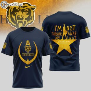 Chicago Bears NFL Hamilton 3D T-Shirt