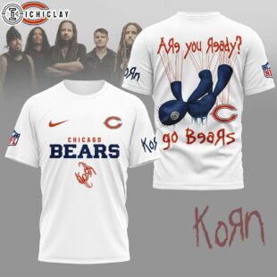 Chicago Bears NFL Korn Fan 3D T-Shirt