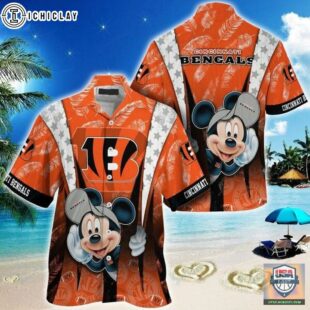 Cincinnati Bengals nfl mickey mouse Hawaiian Shirt custom for fan