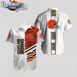 Cleveland Browns Campus Spirit Hawaiian Shirt Cleveland Browns Aloha Shirt