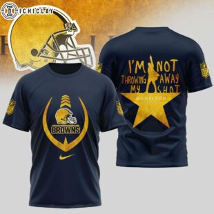 Cleveland Browns NFL Hamilton 3D T-Shirt