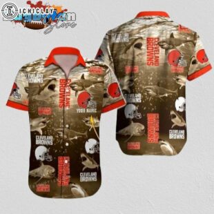 Cleveland Browns NFL Hawaii Shirt NFL Football Personalized Cheap Hawaiian Shirt