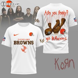 Cleveland Browns NFL Korn Fan 3D T-Shirt