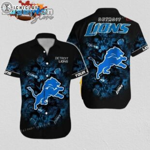 Detroit Lions Hawaiian Shirt NFL Football Hawaiian Shirt Man