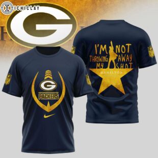 Green Bay Packers NFL Hamilton 3D T-Shirt