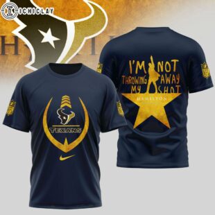 Houston Texans NFL Hamilton 3D T-Shirt