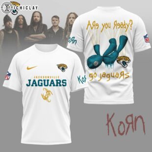 Jacksonville Jaguars NFL Korn Fan 3D T-Shirt